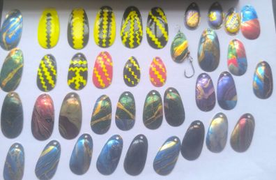 french spinner blades for lure making flying c and inline