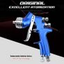 BRAND NEW EU US Stock HVLP Spray Gun Painting Varnishes for Painting Control 1.3mm Gravity Feed Paint Gun with 600milliliter Plastic Cup Image 2