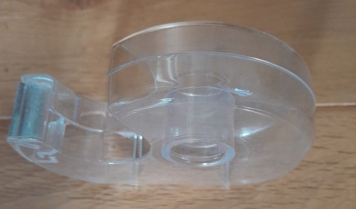 two small sellotape dispensers