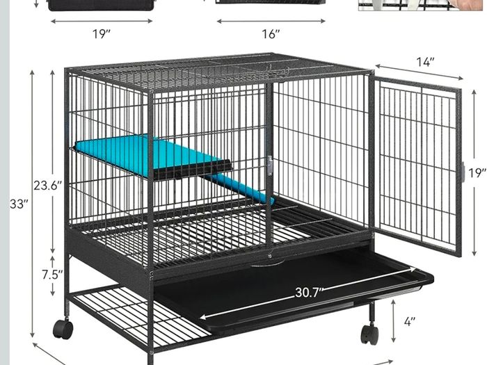 Metal cage