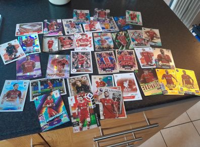 Liverpool FC - Selection of Football Cards - Topps / Panini XL