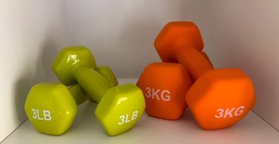 Set of 4 dumbbells