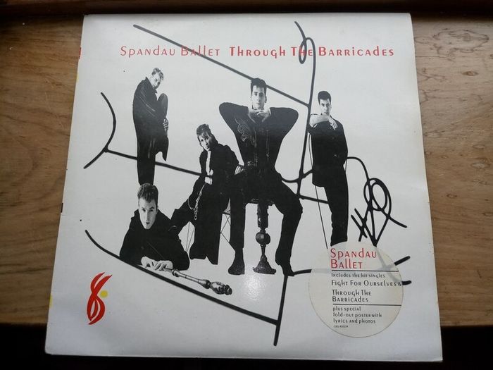 Spandau Ballet - Through The Barricades 12in Vinyl