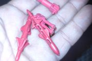 GI Joe Cobra Ferret ATV GUN MOUNT post original 1985 vehicle weapon red part