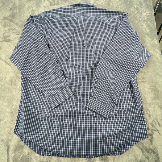 Ralph Lauren Mens Button Down Blake Shirt Blue Check - Size L