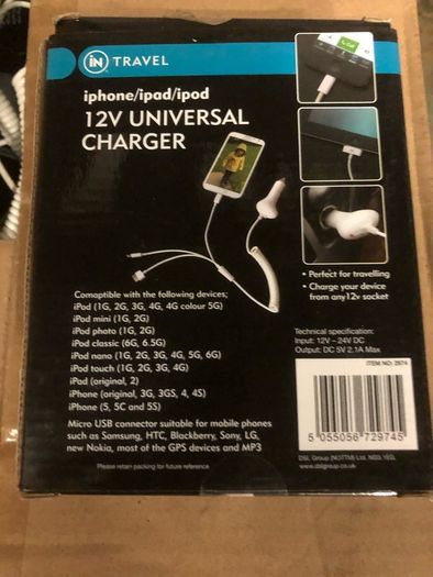 3 in 1 charging cables x 300 +