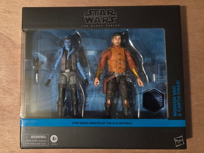 Star Wars Mission Vao & Carth Onasi 6" Scale Black Series New & Unopened