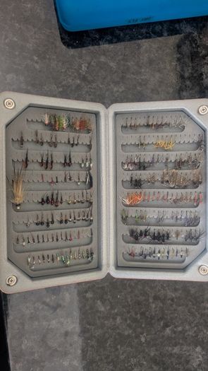 600 Flies in 8 fly boxes
