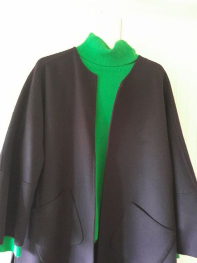 Paul Costello Navy Coat NEW
