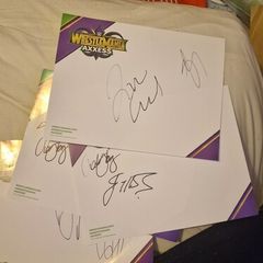 WWE Autographs