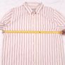 Mos Mosh Light Pink Off White Stripe Long Sleeve Button Up Cotton Shirt 8UK/36EU Image 6