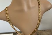 Gold tone necklace