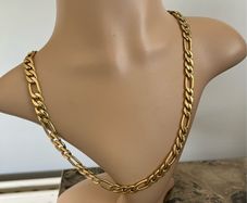 Gold tone necklace