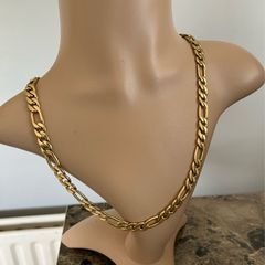 Gold tone necklace