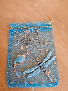Costume Butterfly Necklace / Vintage / NEW