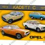 Opel Kadett C classic car tin metal sign Image 6