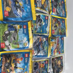 LEGO City Polybags with minifigures and accessories