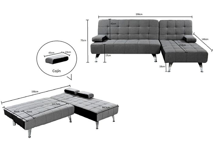 Grab It While You Can - Brand New Chaise Sofa Bargain