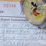 Vintage Disney Mickey Mouse Watch: Gold, Silver & Steel Image 6