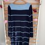 dress Bnwt gap navy striped jumper dress size small 30% wool Image 7