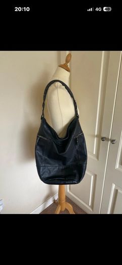 Vintage Gharani Strok large bucket bag