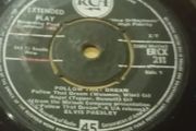 Elvis Presley Vinyl Single Irish Pressing