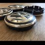 4x 56mm Brand New Volkswagen alloy wheel centre caps 6CD601171 Image 2