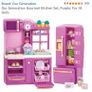 Our Generation Kitchen and Refrigerator set Image 5