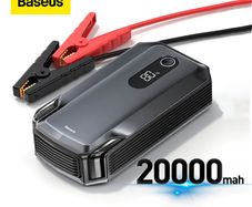 Baseus 20000mAh Car Jump Starter Power Bank 2000A 1000A Car Battery Charger Auto Emergency Booster Starting Device Jump Start