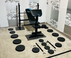 Multi Function Weight Bench Weights Barbell Dumbbells