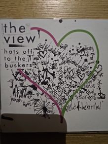 The View. Hats Off To The Buskers.