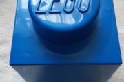 LEGO Storage Box Brick 1 Knob Single Blue