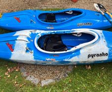 Big Kayak Bundle | Pyranha Karnali, spray decks, throw lines, life jackets