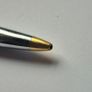 Cross ATX ballpoint pen chrome with gold accents Image 2
