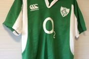 Ireland Rugby Jersey. Triple Crown Winning Jersey Year 2007. Official Canterbury Home Jersey. Authentic Original From The Time. Not A Modern Day Remake.