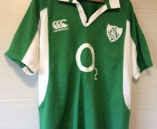 Ireland Rugby Jersey. Triple Crown Winning Jersey Year 2007. Official Canterbury Home Jersey. Authentic Original From The Time. Not A Modern Day Remake.