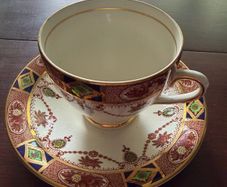 Alton 812 pattern Arklow pottery cup,saucer and plate