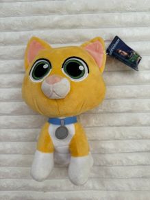 Disney Toy Story Buzz Lightyear Sox Cat Plush approx. 10 Plush Orange White Kitten Please see pictures