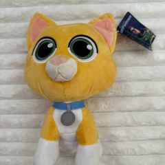 Disney Toy Story Buzz Lightyear Sox Cat Plush approx. 10 Plush Orange White Kitten Please see pictures