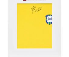 Pele Signed Brazil 1970 Jersey - Gift Box