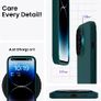 Liquid Silicone Case For Apple iPhone 14 Pro Luxury Thin Phone Cover Green Image 3