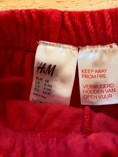 3 piece baby's Santa outfit by H&M