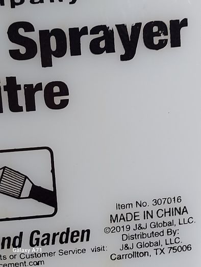 TAHOE 15 Litre Backpack Sprayer in excellent condition