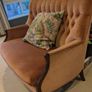 Vintage pink sofa Image 2