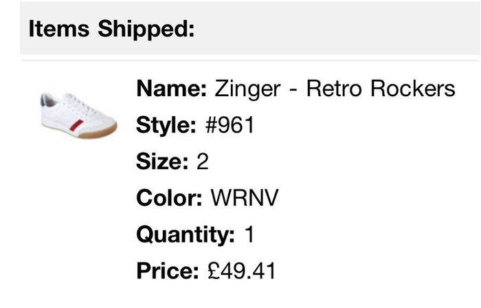Skechers - Zinger Retro Rockers - Size 2