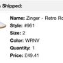 Skechers - Zinger Retro Rockers - Size 2 Image 4