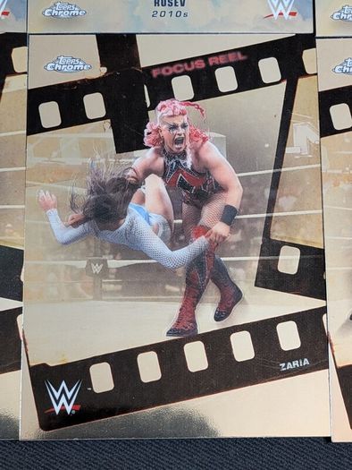 WWE Topps Chrome 2026 set of inserts