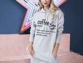Coffee noun a magical substance that turns leave me alone or die into good morning honey long hooded dress