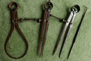 Vintage Moore &amp; Wright - Sheffield Spring Joint Jenny Calipers Clippers  Tool