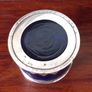 Antique Bristol blue salt cellars,. Image 3